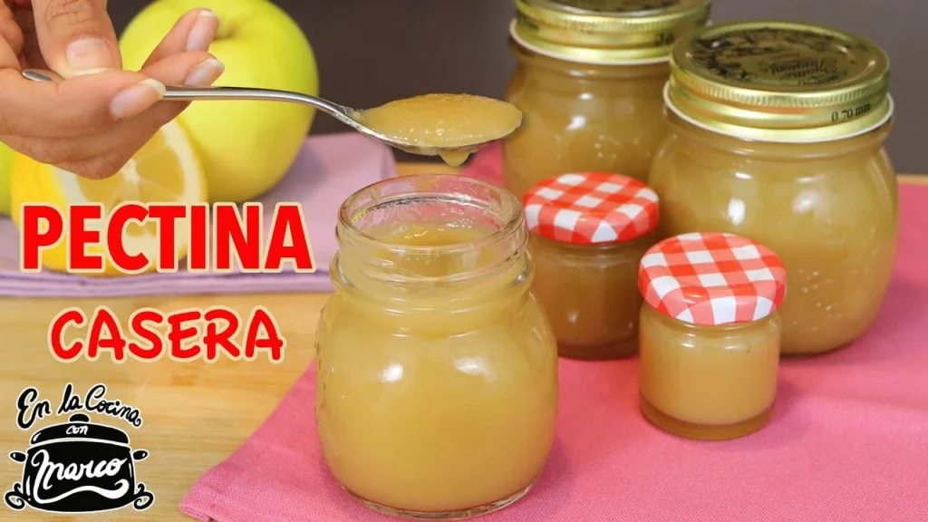 Pectina casera natural para mermeladas
