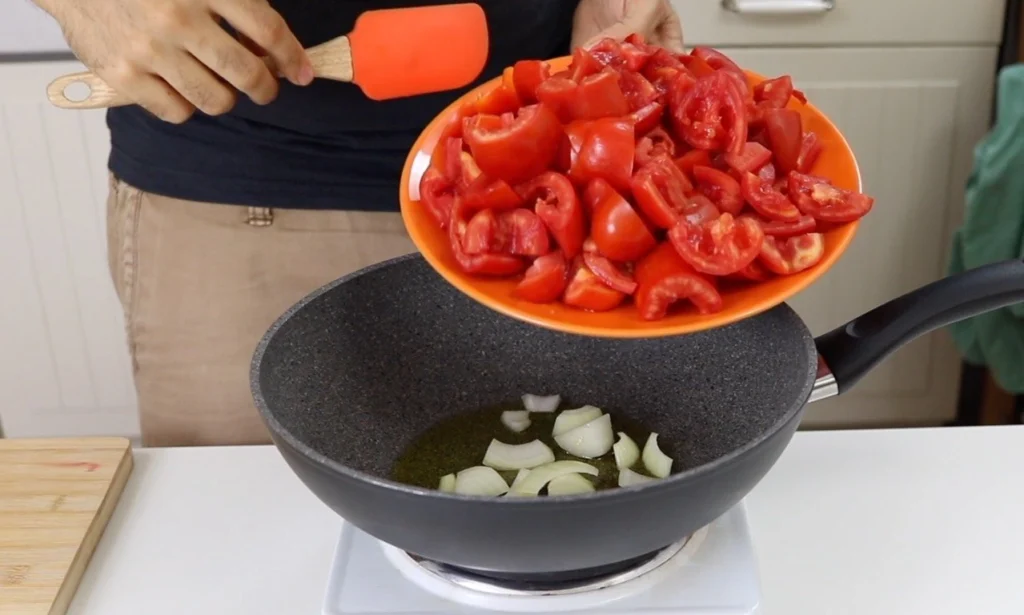 añadir tomates