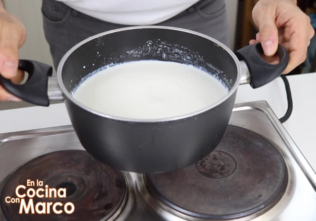 sacamos la olla del fuego