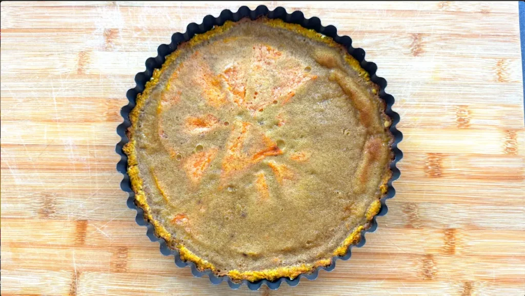 tarta de calabaza y avena