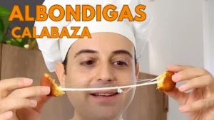 Albóndigas de calabaza con corazón de scamorza
