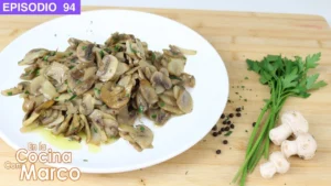 champiñones al ajillo fáciles y sabrosos