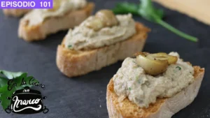 bruschettas de champiñones