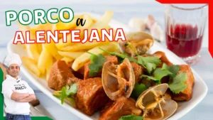 carne de porco à alentejana receta tradicional portuguesa