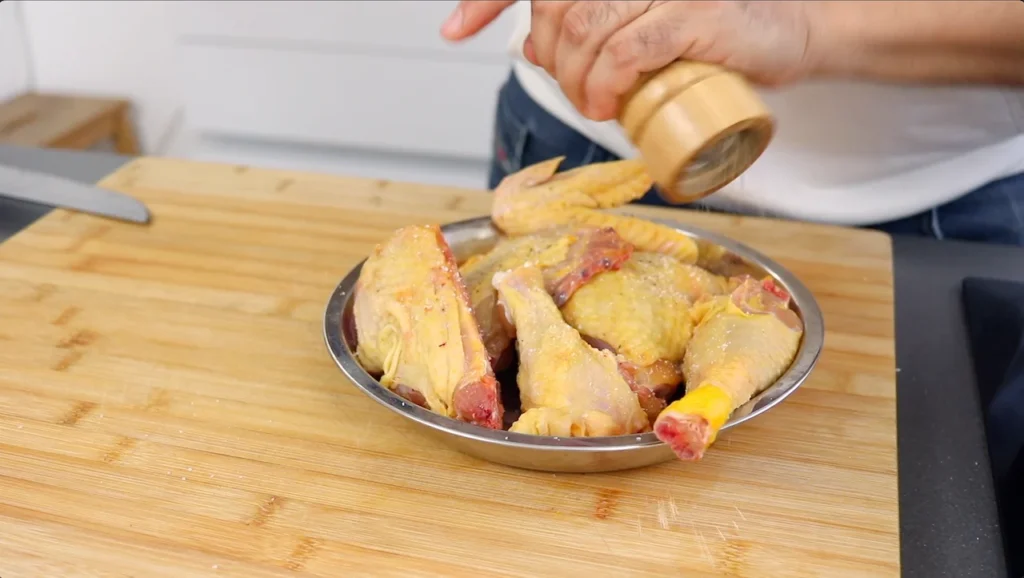 salpimentar pollo